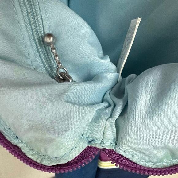 Baggallini Striped Nylon Crossbody Bag Travel Purse Adjustable Strap Lightweight - Picture 9 of 11